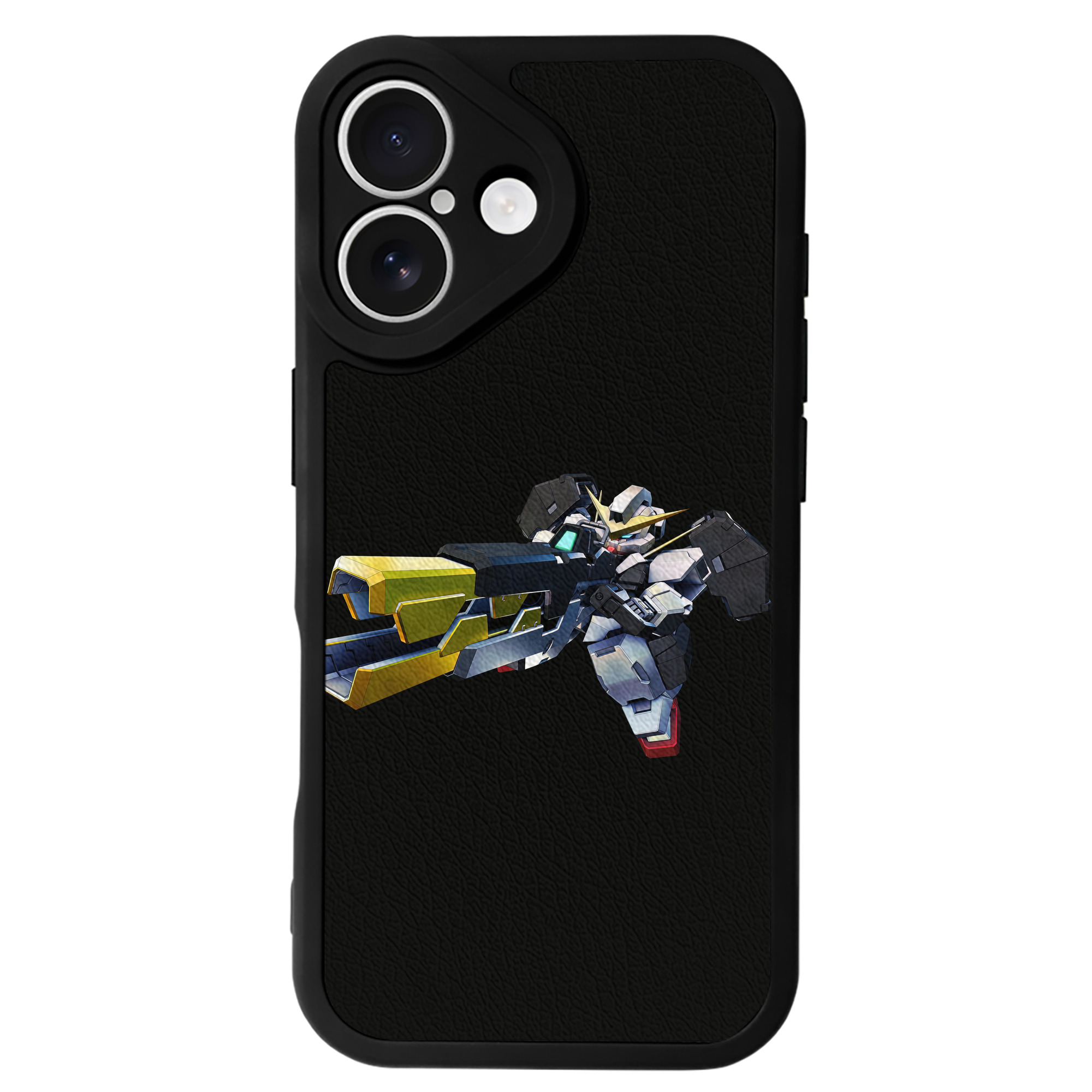 （画像用） 機動戦士ガンダム Mobile Suit Gundam 【iPhone 16シリーズ対応】シリコンスマホケース（レザー調） 材質：シリコン